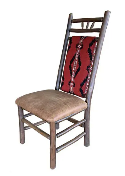 Old Hickory Furniture 48DW Wagon Wheel High Back Dining Chair Old Hickory Furniture 48DW Wagon Wheel High Back Dining Chair