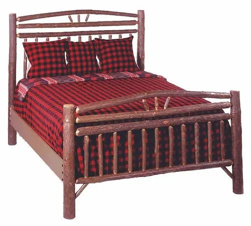 Old Hickory Furniture WW313M-KI Wagon Wheel Match King Bed