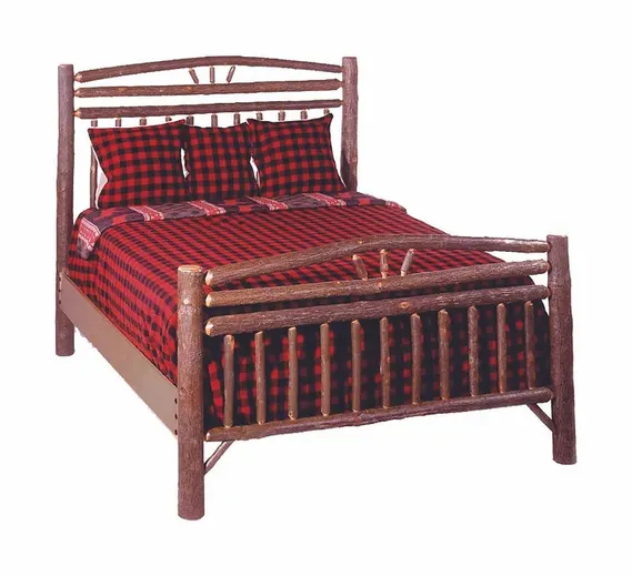 Old Hickory Furniture WW313M-ST Wagon Wheel Match Full Bed Old Hickory Furniture WW313M-ST Wagon Wheel Match Full Bed