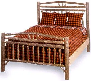 Old Hickory Furniture WW313M-ST Wagon Wheel Match Full Bed Old Hickory Furniture WW313M-ST Wagon Wheel Match Full Bed