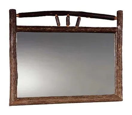 Old Hickory Furniture WWMIRV Wagon Wheel Mirror Old Hickory Furniture WWMIRV Wagon Wheel Mirror