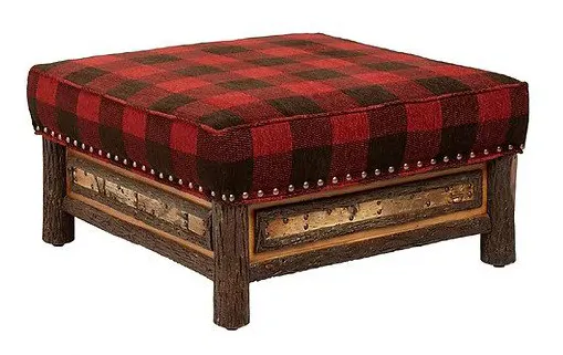 Old Hickory Furniture WL109 Woodland Ottoman Old Hickory Furniture WL109 Woodland Ottoman