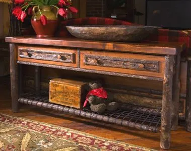Old Hickory Furniture WL300 Woodland Sofa Table Old Hickory Furniture WL300 Woodland Sofa Table