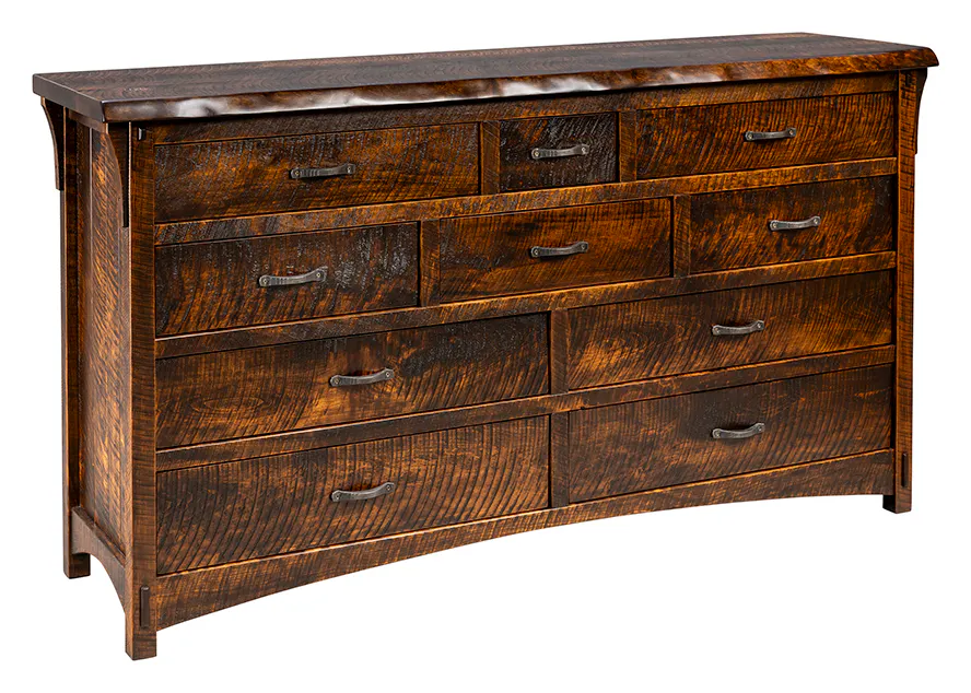 Green Gables Furniture Y4427 Montana Mission 10 Drawer Dresser Green Gables Furniture Y4427 Montana Mission 10 Drawer Dresser