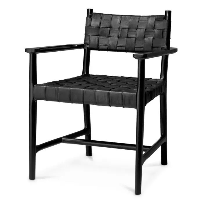 Eichholtz 118397 Dining Chair Tiberio with Arm