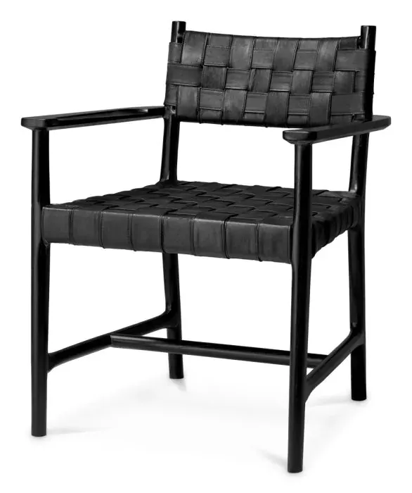 Eichholtz 118397 Dining Chair Tiberio with Arm Eichholtz 118397 Dining Chair Tiberio with Arm