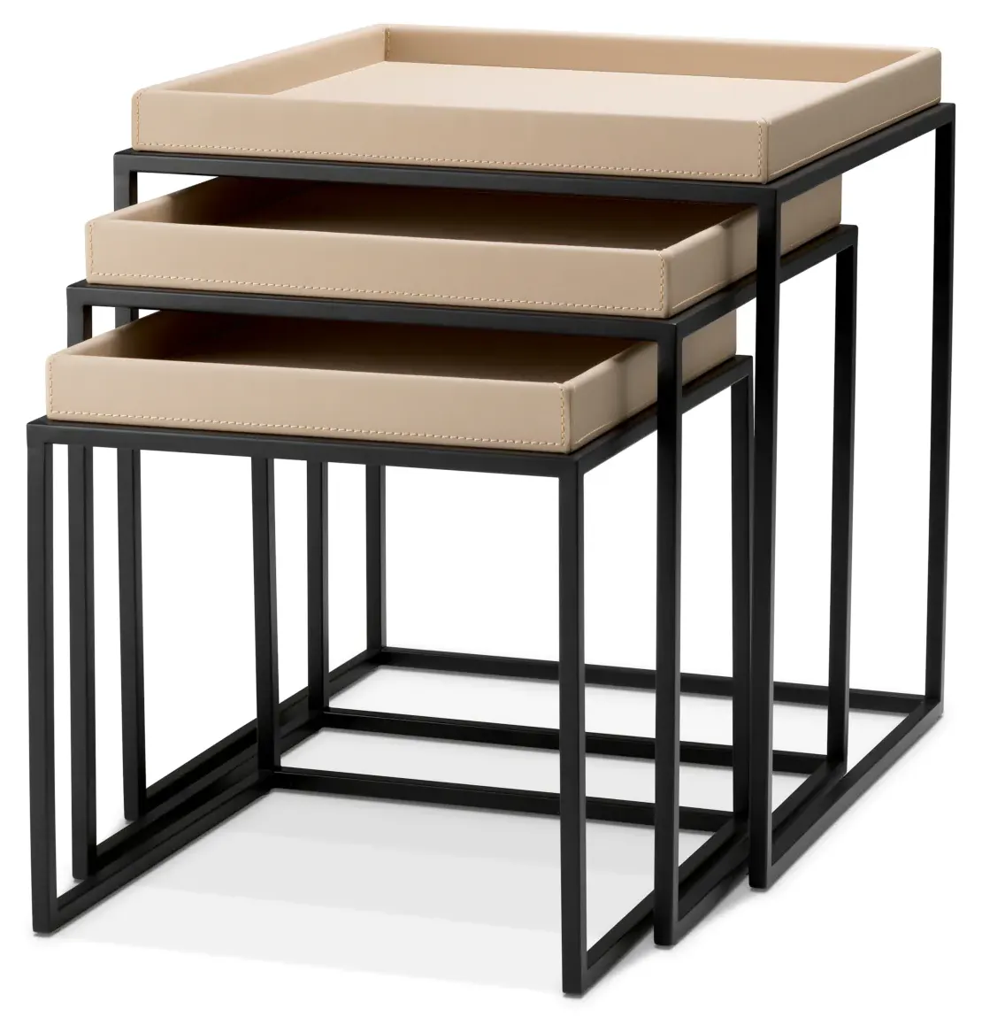 Eichholtz 118920 Side Table Leonard set of 3 Eichholtz 118920 Side Table Leonard set of 3