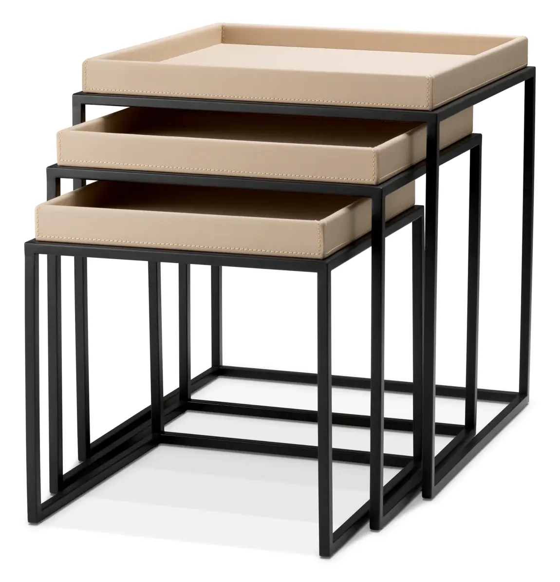 Eichholtz 118920 Side Table Leonard set of 3 Eichholtz 118920 Side Table Leonard set of 3
