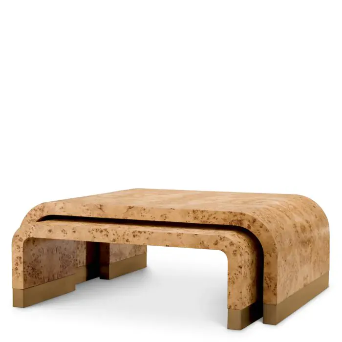 Eichholtz 119325 Coffee Table Quinton set of 3
