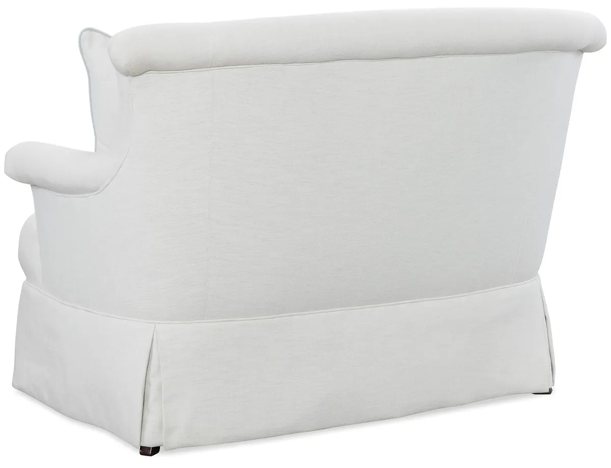 Jessica Charles 1762SK Fitzroy Skirted Settee Jessica Charles 1762SK Fitzroy Skirted Settee