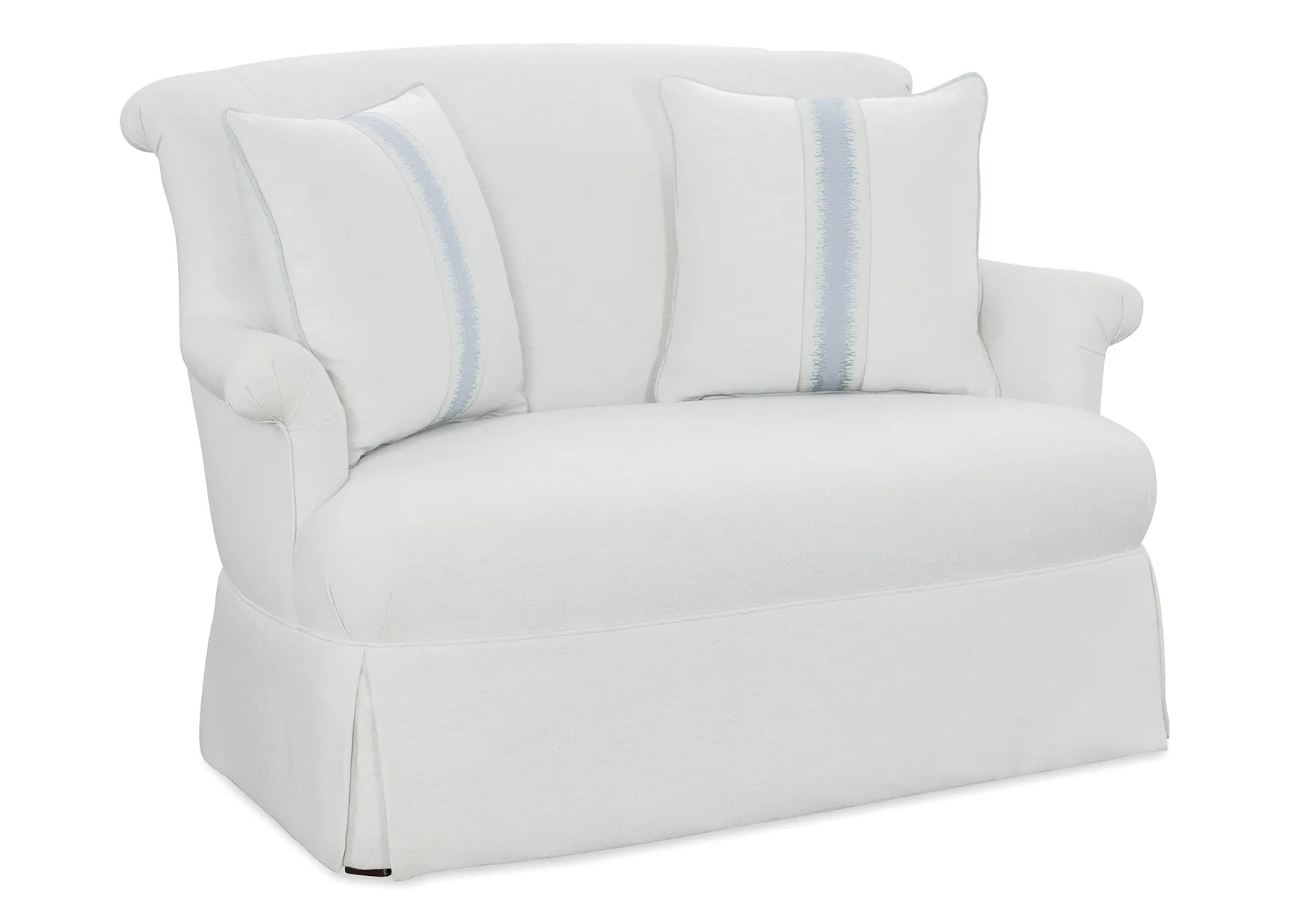 Jessica Charles 1762SK Fitzroy Skirted Settee