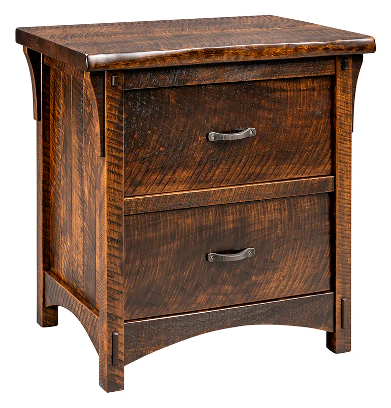 Green Gables Furniture Y4403 Montana Mission 2 Drawer Nightstand Green Gables Furniture Y4403 Montana Mission 2 Drawer Nightstand