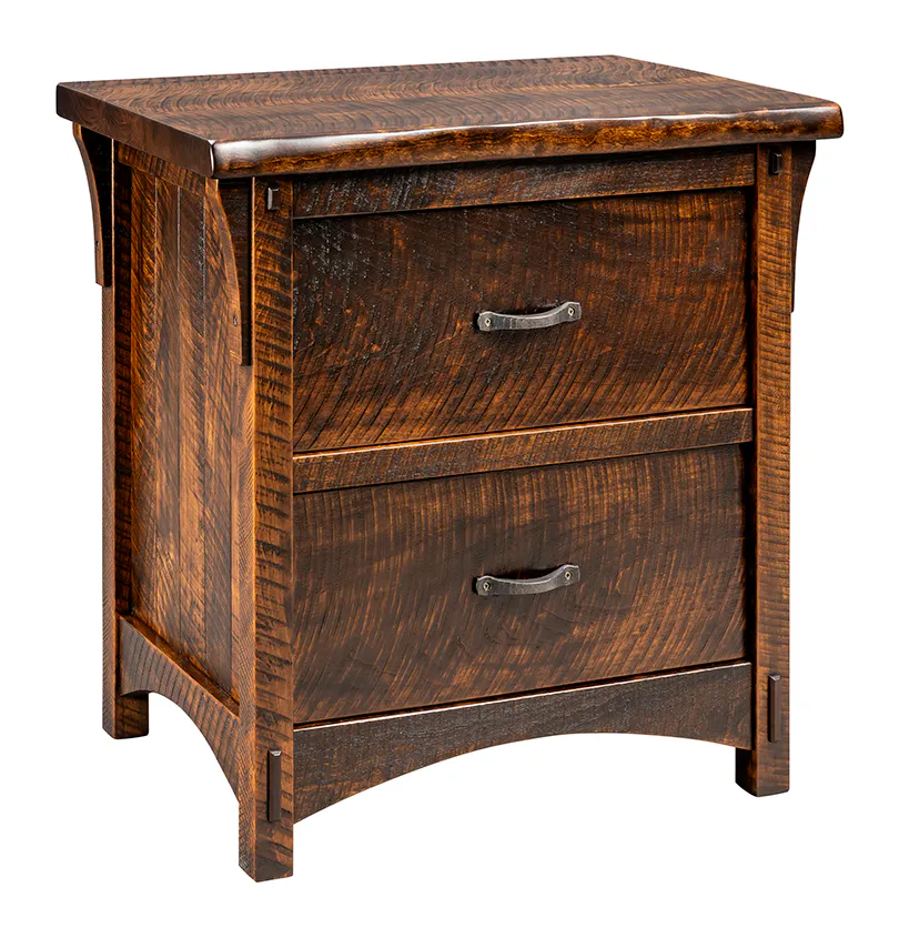 Green Gables Furniture Y4403 Montana Mission 2 Drawer Nightstand Green Gables Furniture Y4403 Montana Mission 2 Drawer Nightstand