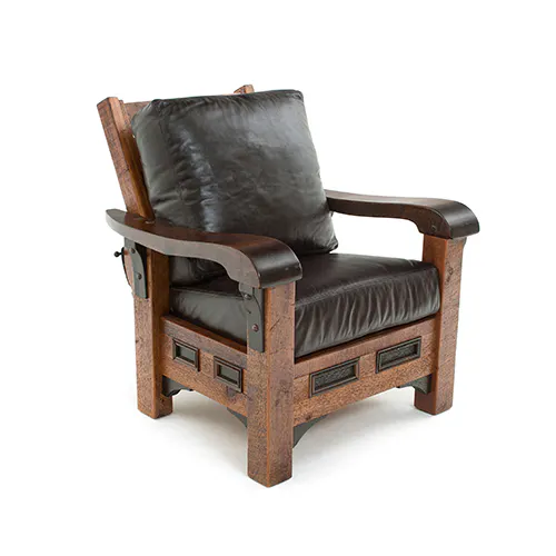 Green Gables Furniture 30871 Red River Lounge Chair-Shown In Morris Style
