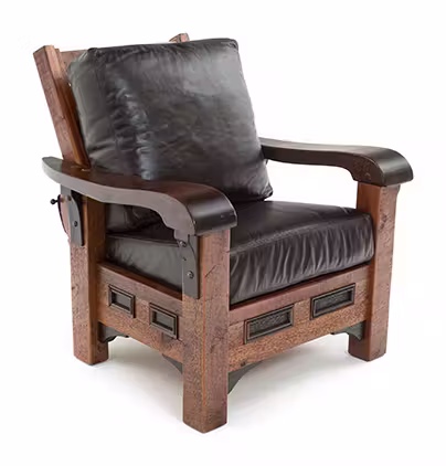 Green Gables Furniture 30871 Red River Lounge Chair-Shown In Morris Style Green Gables Furniture 30871 Red River Lounge Chair-Shown In Morris Style