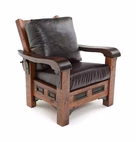 Green Gables Furniture 30871 Red River Lounge Chair-Shown In Morris Style Green Gables Furniture 30871 Red River Lounge Chair-Shown In Morris Style