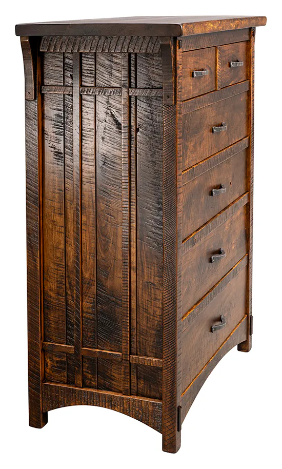 Green Gables Furniture Y4424 Montana Mission 6 Drawer Chest Green Gables Furniture Y4424 Montana Mission 6 Drawer Chest