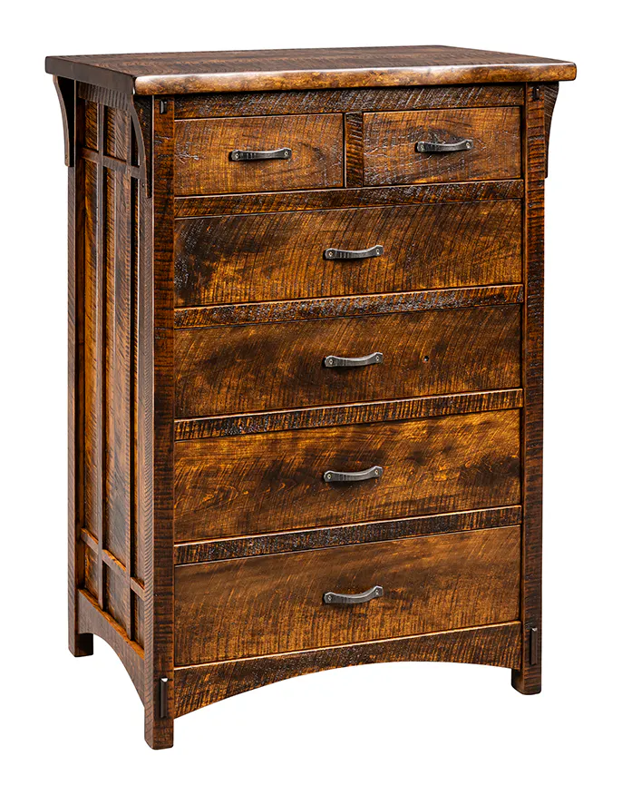 Green Gables Furniture Y4424 Montana Mission 6 Drawer Chest Green Gables Furniture Y4424 Montana Mission 6 Drawer Chest