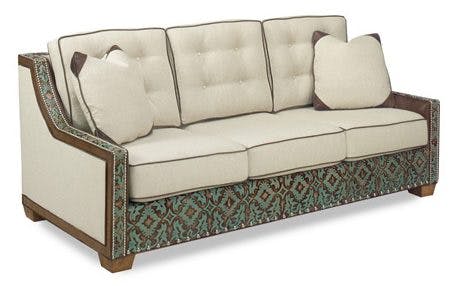 Green Gables Furniture 600250-SF Cosmopolitan Sofa Jewel