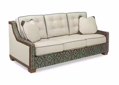 Green Gables Furniture 600250-SF Cosmopolitan Sofa Jewel Green Gables Furniture 600250-SF Cosmopolitan Sofa Jewel
