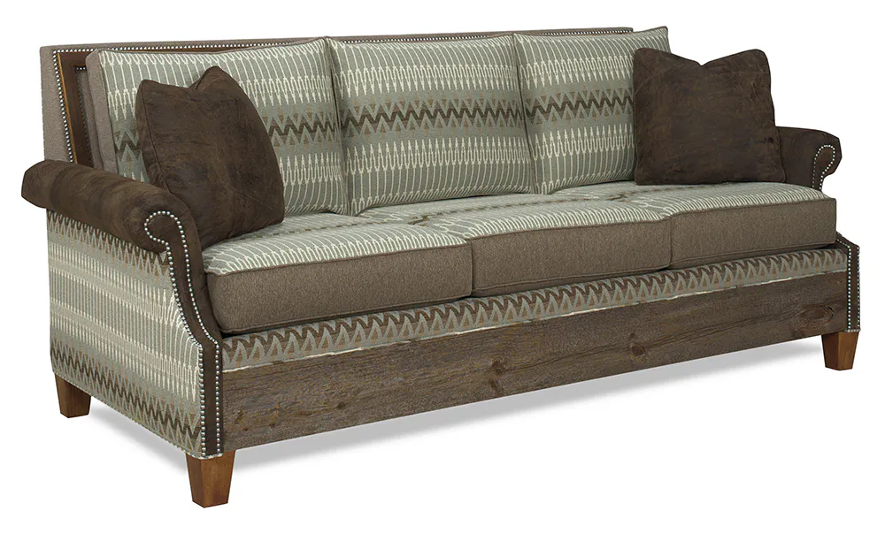 Green Gables Furniture 6092420-SF Norfolk Sofa Rain Green Gables Furniture 6092420-SF Norfolk Sofa Rain