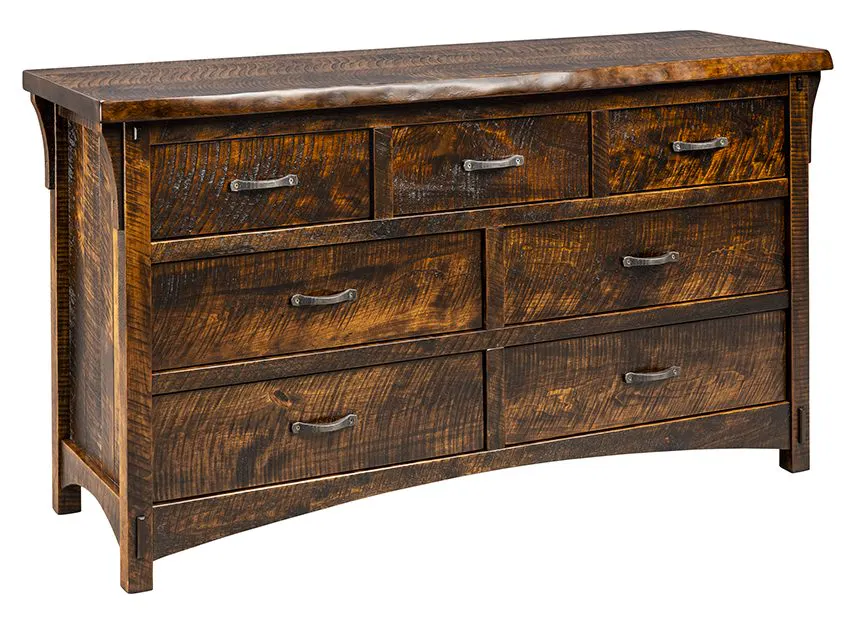Green Gables Y4425 Montana Mission 7 Drawer Dresser