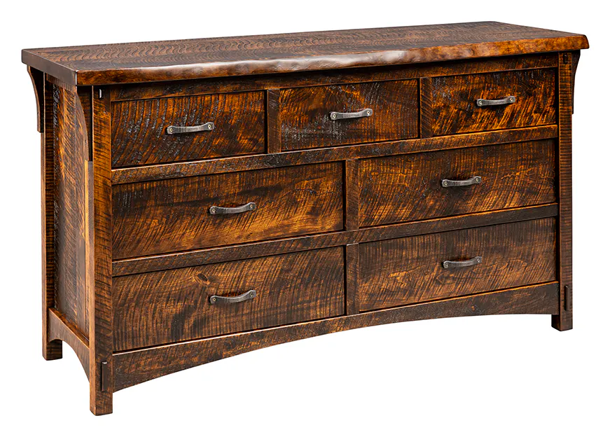 Green Gables Furniture Y4425 Montana Mission 7 Drawer Dresser Green Gables Furniture Y4425 Montana Mission 7 Drawer Dresser