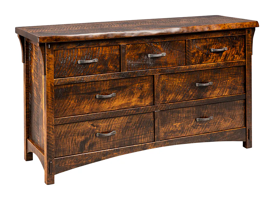 Green Gables Furniture Y4425 Montana Mission 7 Drawer Dresser Green Gables Furniture Y4425 Montana Mission 7 Drawer Dresser