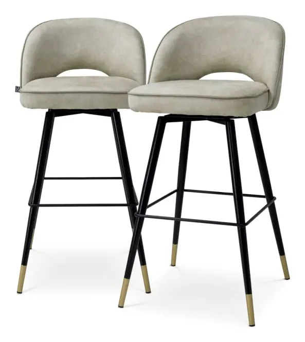 Eichholtz A119447 Bar Stool Cliff set of 2 Eichholtz A119447 Bar Stool Cliff set of 2