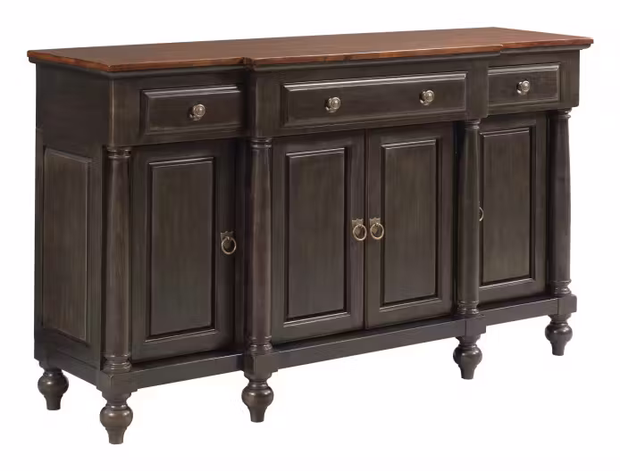 Kincaid Furniture 487-858B Harrison Credenza Black Kincaid Furniture 487-858B Harrison Credenza Black