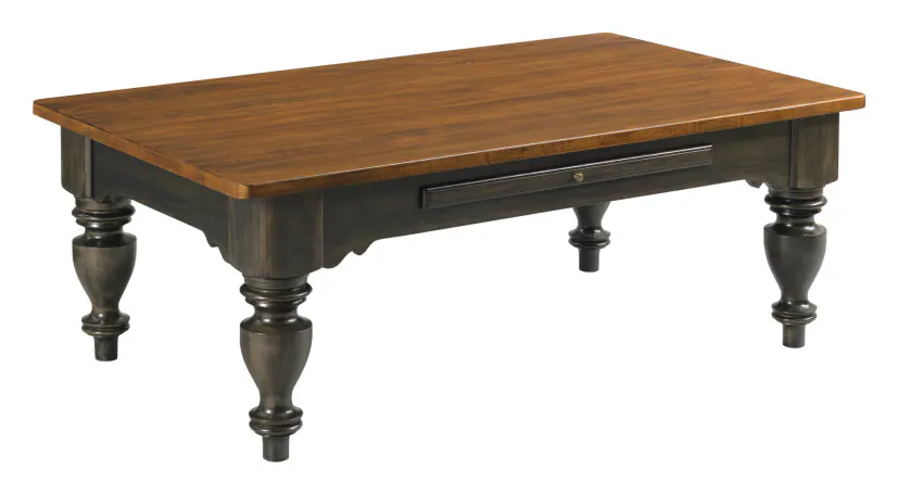 Kincaid Furniture 487-910B Kitridge Rectangular Coffee Table Black Kincaid Furniture 487-910B Kitridge Rectangular Coffee Table Black