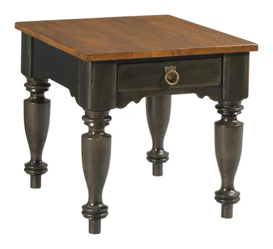 Kincaid Furniture 487-915B Kitridge End Table Black Kincaid Furniture 487-915B Kitridge End Table Black