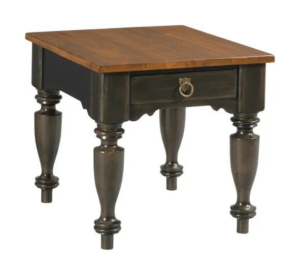 Kincaid Furniture 487-915B Kitridge End Table Black Kincaid Furniture 487-915B Kitridge End Table Black