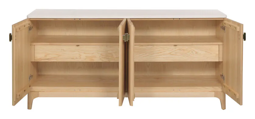 Kincaid Furniture 489-857 Monroe Credenza Marble Kincaid Furniture 489-857 Monroe Credenza Marble