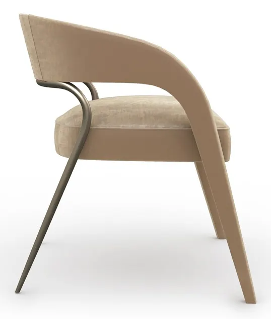Caracole Furniture CLA-024-292 Gazelle Dining Chair Ivory Caracole Furniture CLA-024-292 Gazelle Dining Chair Ivory