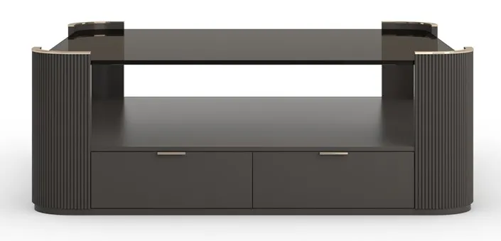 Caracole Furniture CLA-024-4016 Love Square Cocktail Table Dark Chocolate Caracole Furniture CLA-024-4016 Love Square Cocktail Table Dark Chocolate