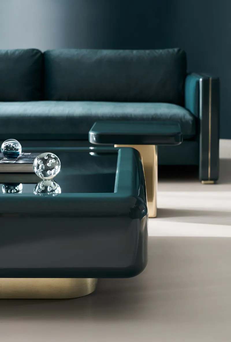 Caracole Furniture CLA-024-426 Gelee Accent Table Apatite Caracole Furniture CLA-024-426 Gelee Accent Table Apatite