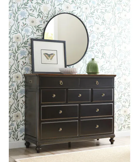 Kincaid Furniture 487-210B Harrison Bureau Black Kincaid Furniture 487-210B Harrison Bureau Black