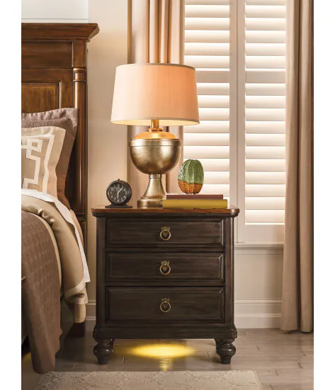 Kincaid Furniture 487-420B Harrison Nightstand Black Kincaid Furniture 487-420B Harrison Nightstand Black
