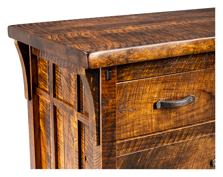 Green Gables Furniture Y4424 Montana Mission 6 Drawer Chest Green Gables Furniture Y4424 Montana Mission 6 Drawer Chest