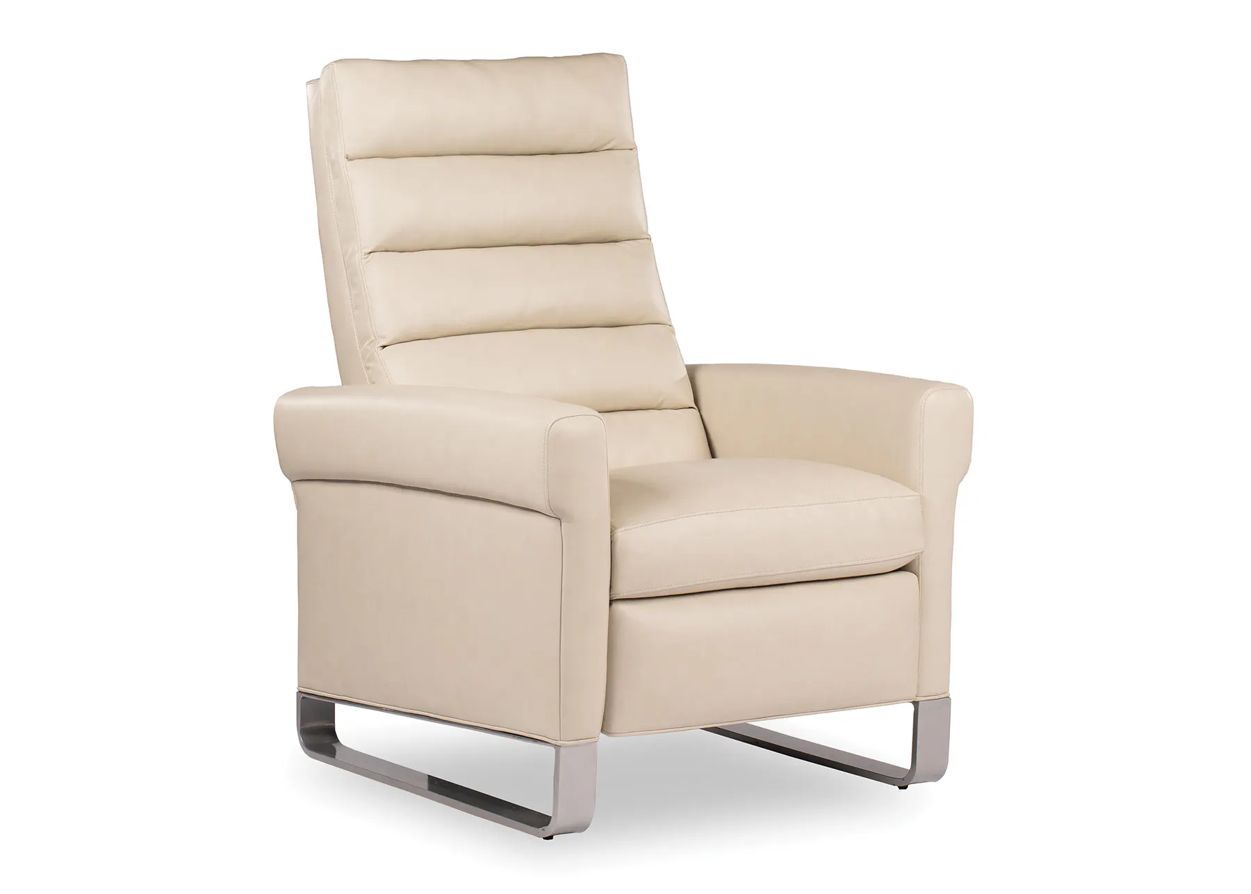 Hancock and Moore ML5-PR Milo Curved Steel Power Recliner