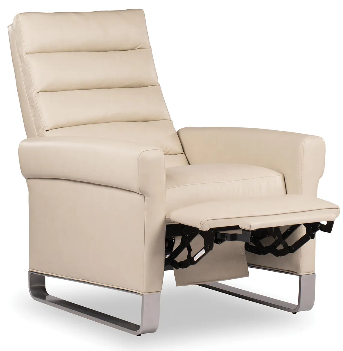 Hancock and Moore ML5-PRB Milo Curved Steel Power Recliner with Battery Hancock and Moore ML5-PRB Milo Curved Steel Power Recliner with Battery