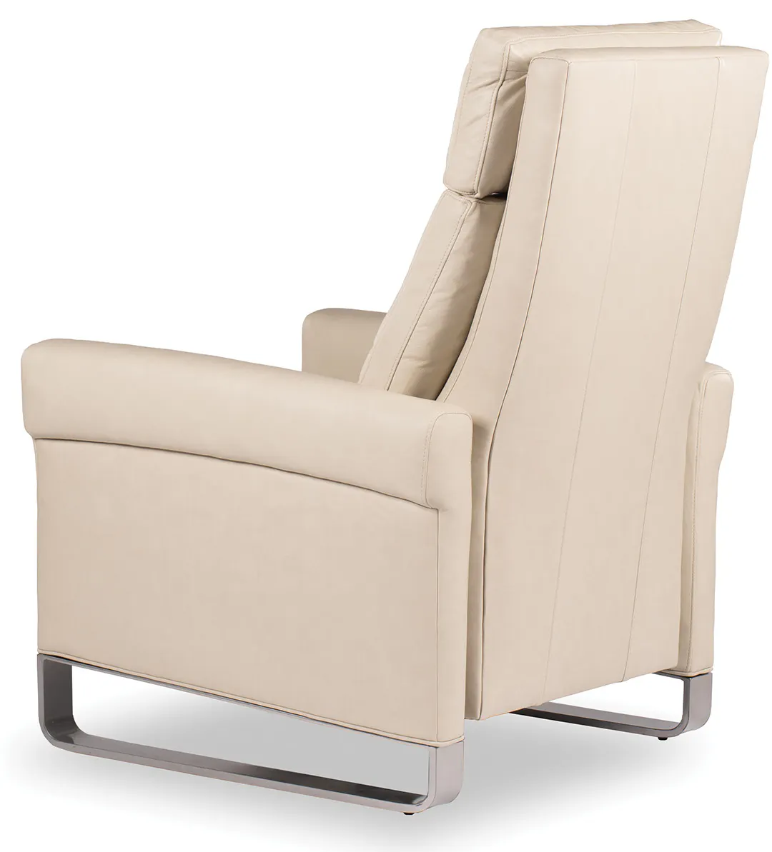 Hancock and Moore ML5-PRB Milo Curved Steel Power Recliner with Battery Hancock and Moore ML5-PRB Milo Curved Steel Power Recliner with Battery