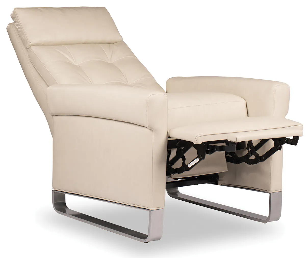 Hancock and Moore ML5-PRB Milo Curved Steel Power Recliner with Battery Hancock and Moore ML5-PRB Milo Curved Steel Power Recliner with Battery