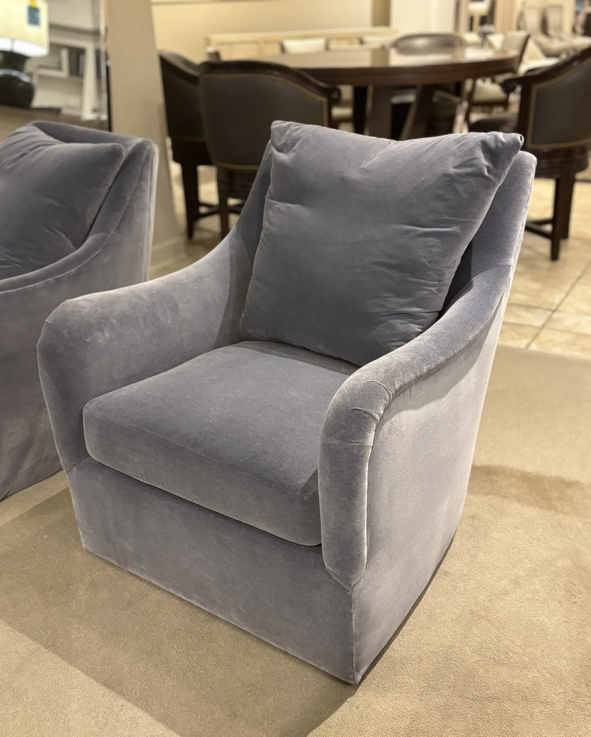 Hickory Chair HC9509-SW/60 Jules Swivel Chair