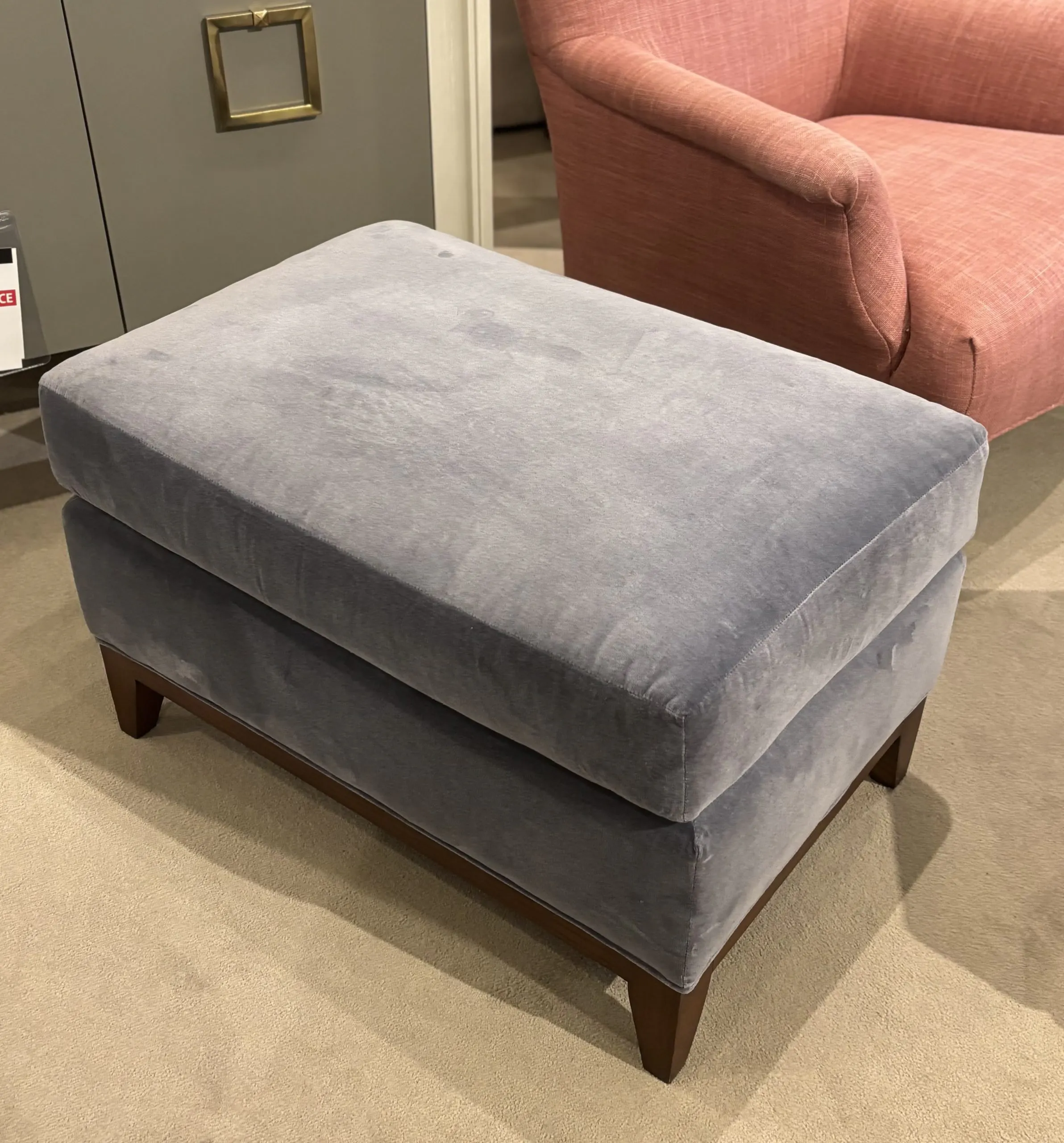Hickory Chair HC9509-29C, Jules Ottoman