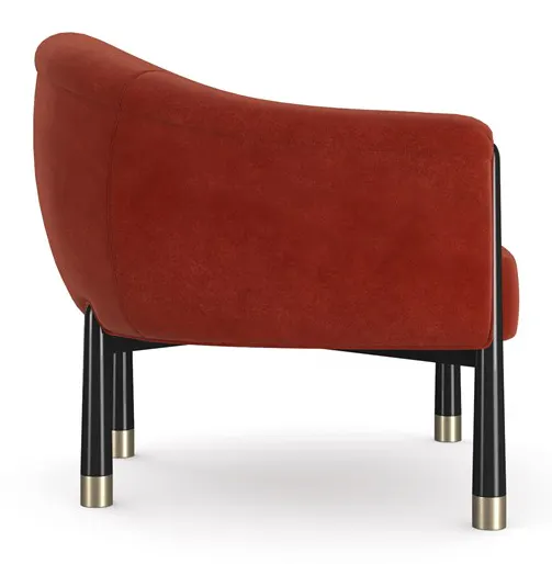 Caracole Furniture UPH-024-034-A Baton Accent Chair Caracole Furniture UPH-024-034-A Baton Accent Chair