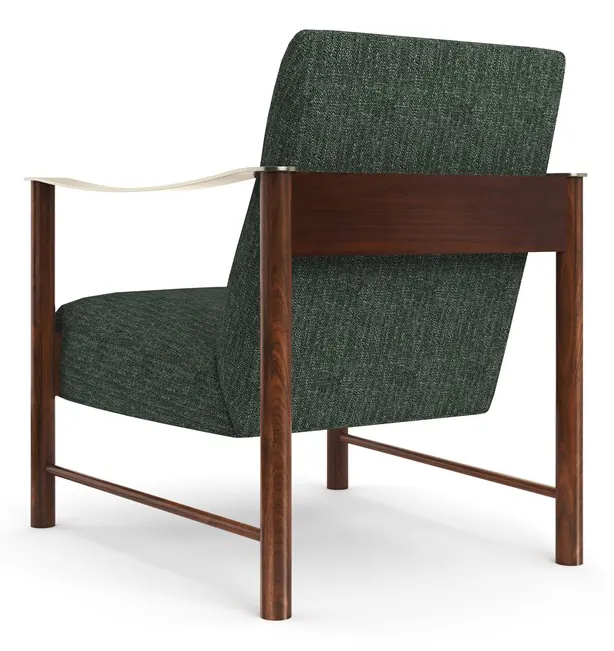 Caracole Furniture UPH-024-132-A Slant Accent Chair Caracole Furniture UPH-024-132-A Slant Accent Chair