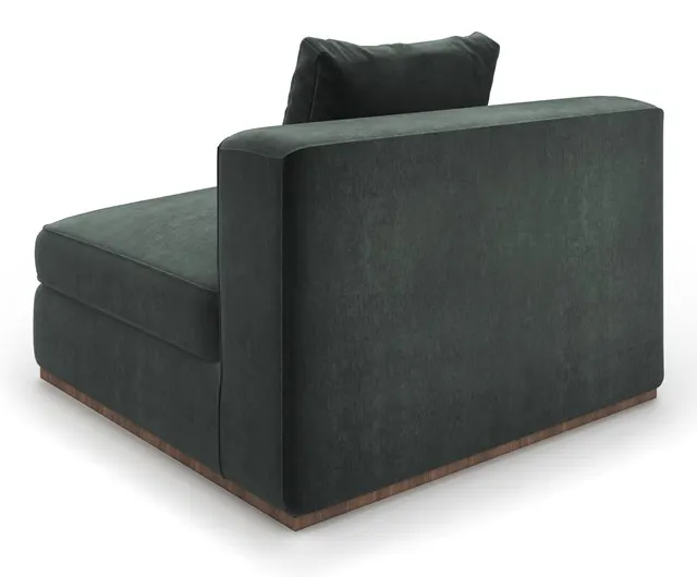 Caracole Furniture UPH-024-AC1-A Bello Armless Chair Caracole Furniture UPH-024-AC1-A Bello Armless Chair
