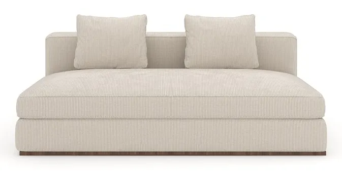 Caracole Furniture UPH-024-AS1-B Bello Armless Sofa Caracole Furniture UPH-024-AS1-B Bello Armless Sofa